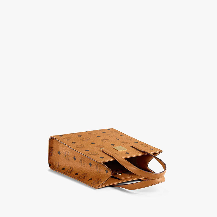 Túi Xách MCM Klassik Tote In Visetos Mini Màu Nâu