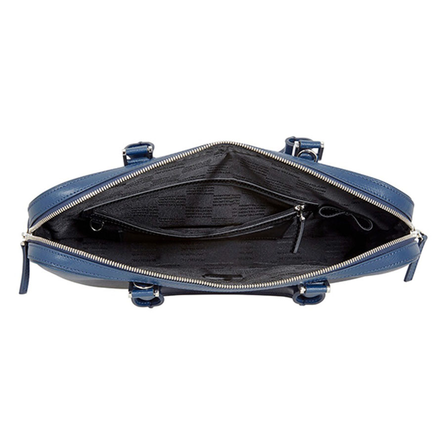 Cặp Montblanc MST Document Case Ultra Slim Navy 118288 Màu Xanh Navy