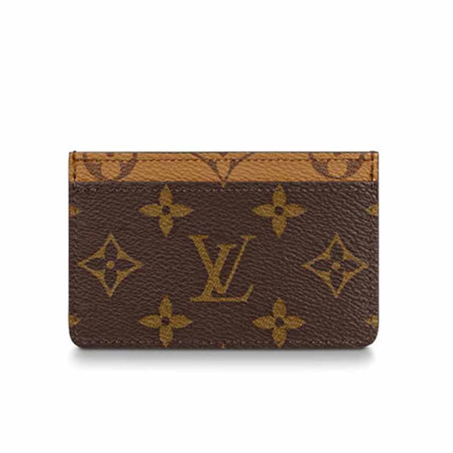 Ví Card Holder Louis Vuitton LV Monogram 2020-21FW Màu Nâu