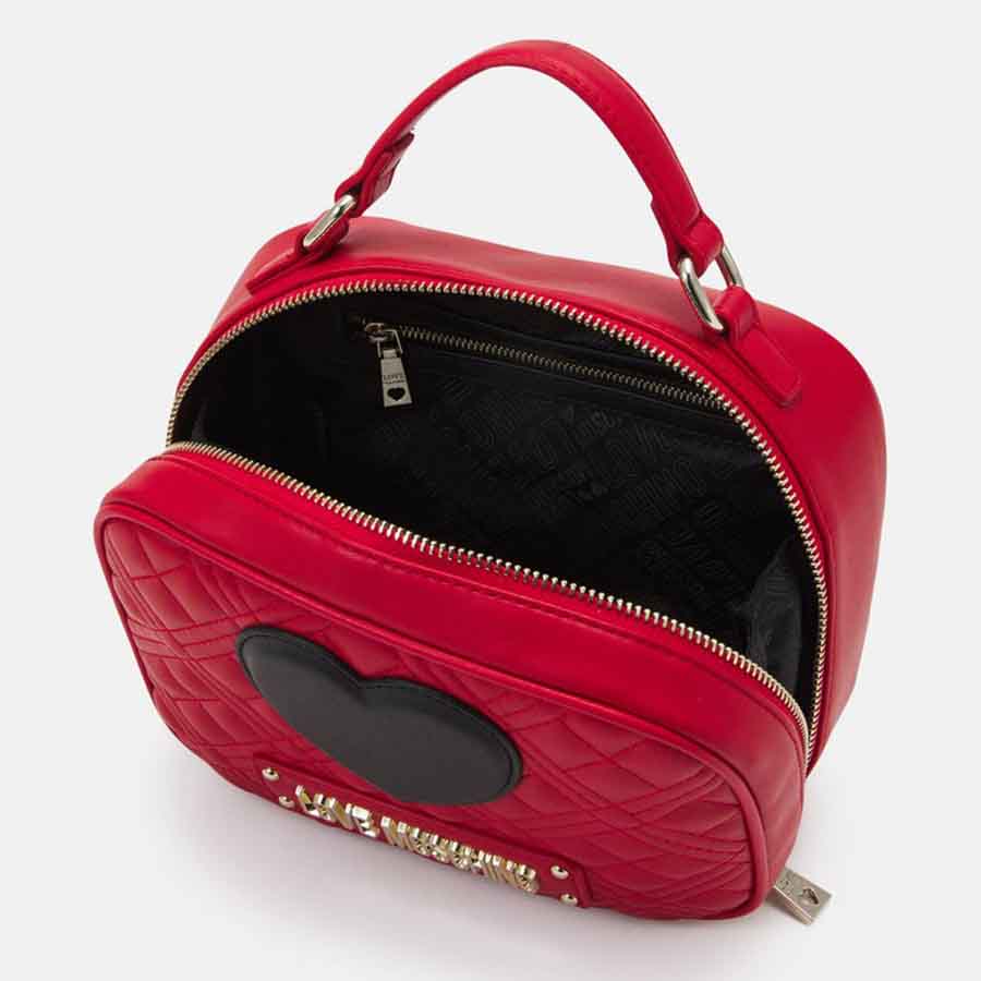 Túi Cầm Tay Love Moschino Camera Bag Red Exclusive Handbag Red Màu Đỏ