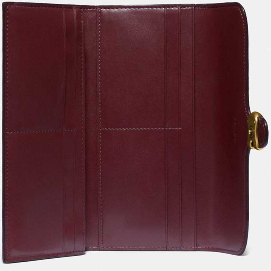 Ví Coach Tabby Long Wallet In Colorblock Màu Hồng