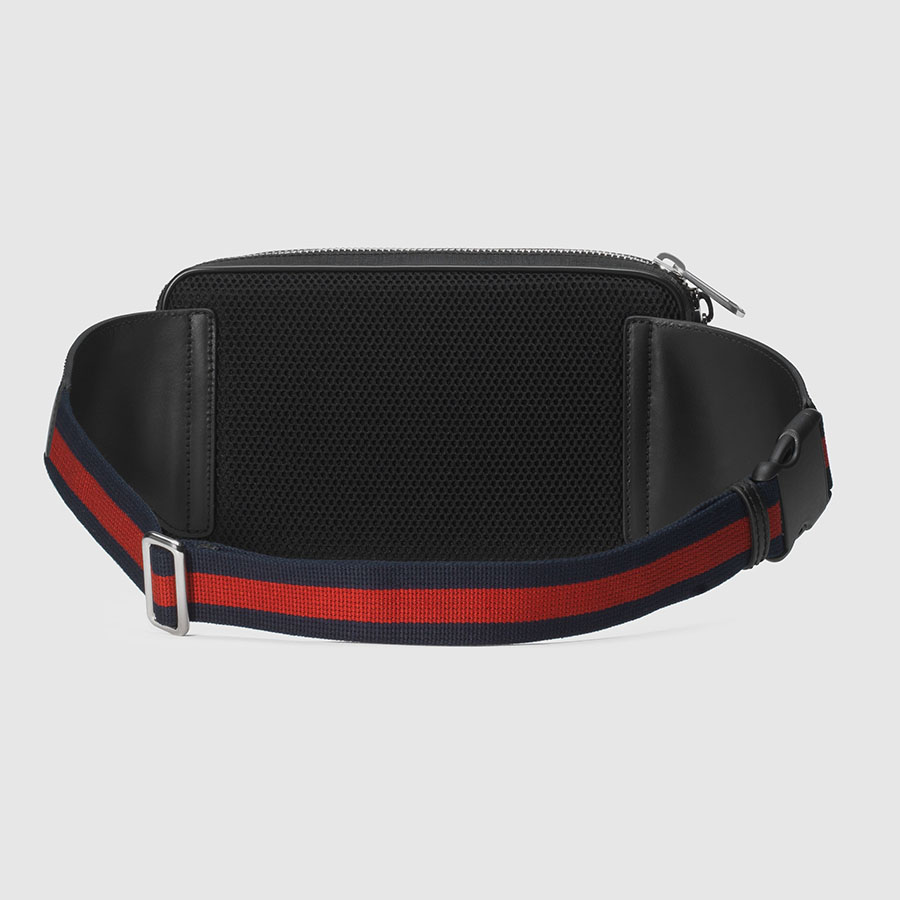 Túi Đeo Hông Gucci Bestiary Belt Bag With Tigers Màu Xám Đen