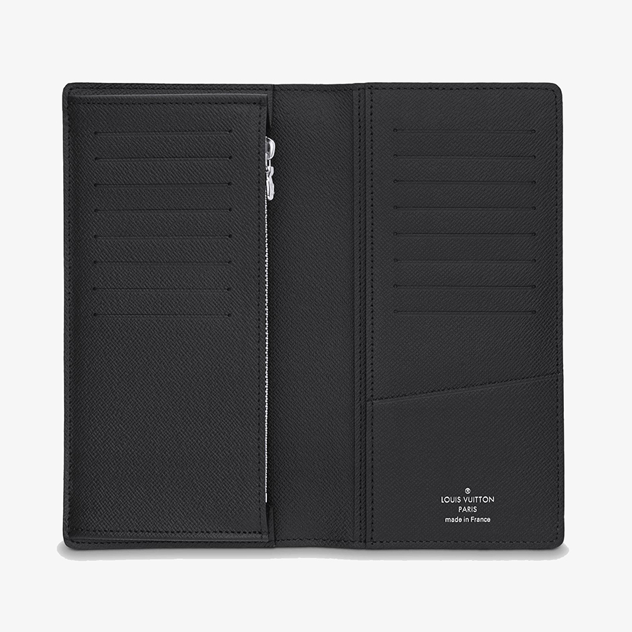 Ví Nam Louis Vuitton LV Brazza Wallet Canvas Màu Đen