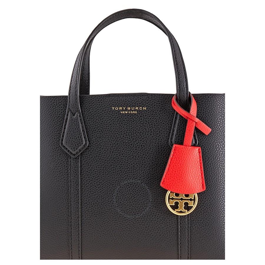 Túi Tote Tory Burch Perry Small Triple-Compartment Tote  Màu Đen