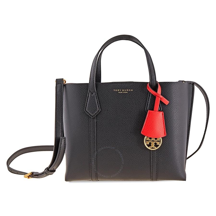 Túi Tote Tory Burch Perry Small Triple-Compartment Tote  Màu Đen