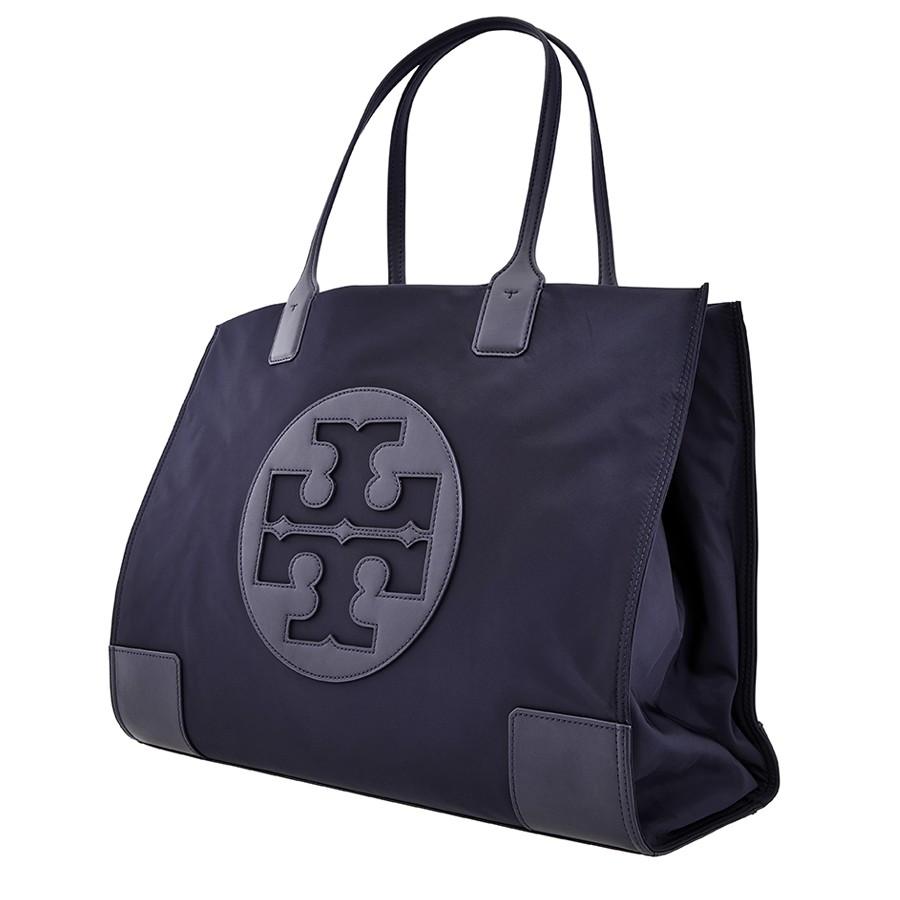 Túi Tote Tory Burch Ella Nylon Tote- Navy  Màu Xanh Navy
