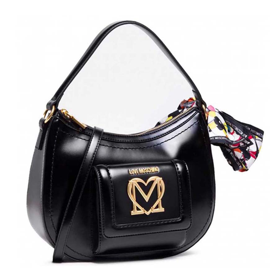 Túi Xách Love Moschino Sacca Nera Màu Đen