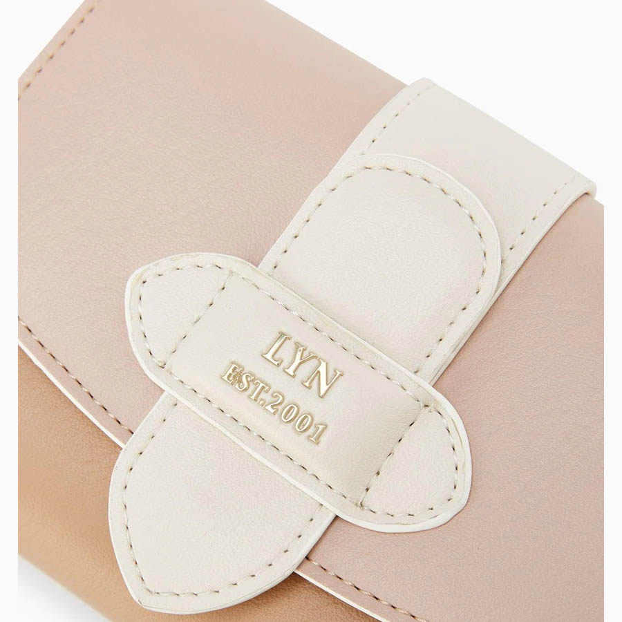Ví Lyn Norwich Short Wallets LL22CWF019 Màu Hồng Cam
