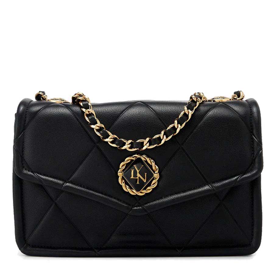 Túi Đeo Chéo Lyn Diamond M Crossbody Bags LL21FBF125 Màu Đen