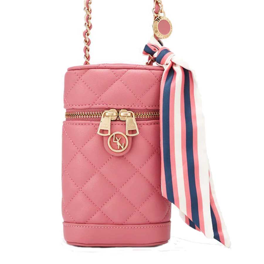 Túi Hộp Lyn Sophie Mobile Pocket Crossbody Bags LL21FBF111 Màu Hồng