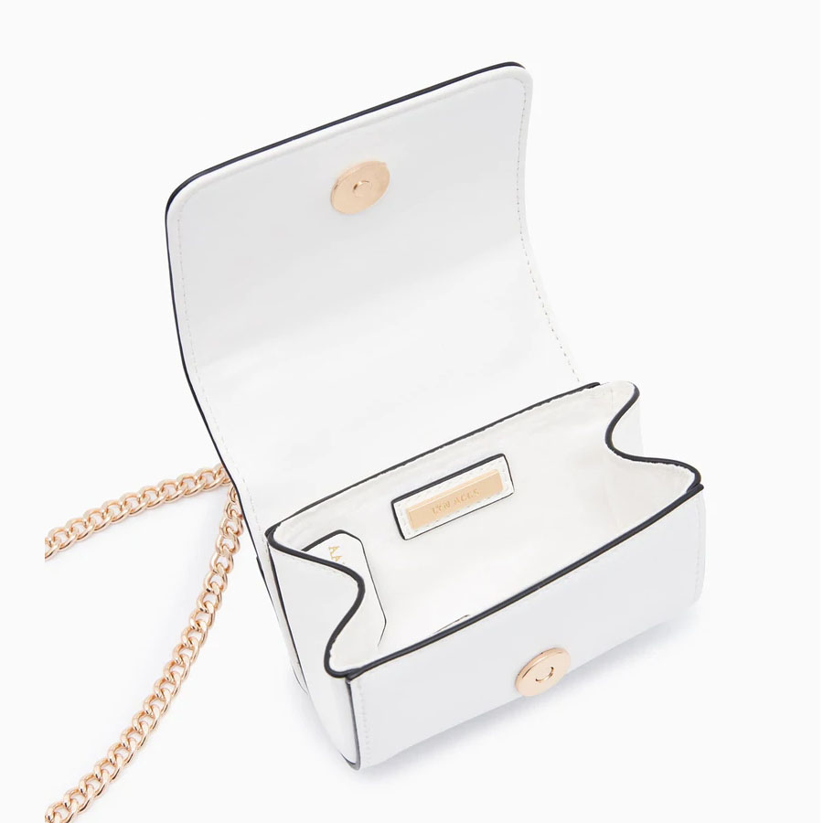 Túi Đeo Chéo Lyn Luvvie Micro Crossbody Bags LL22CBF167 Màu Xám
