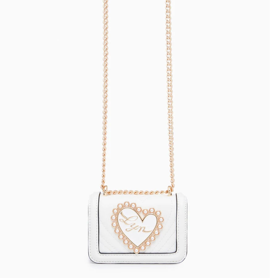 Túi Đeo Chéo Lyn Luvvie Micro Crossbody Bags LL22CBF167 Màu Xám