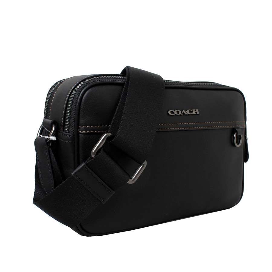 Túi Đeo Chéo Nam Coach Graham Crossbody C4148 Màu Đen