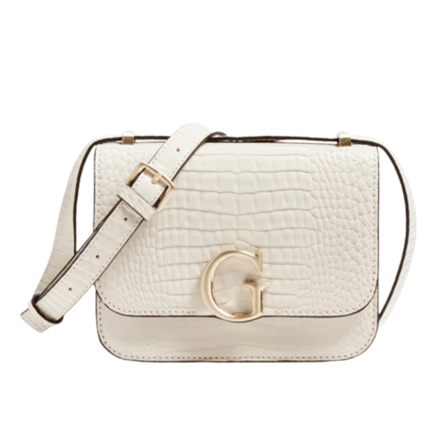 Túi Đeo Chéo Guess Damestas Corily Mini CS799178 Stone Màu Trắng Đục