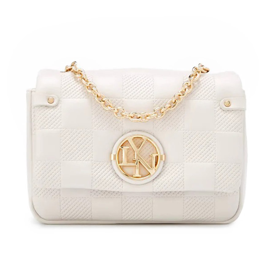 Túi Đeo Chéo Lyn Bristol XS Crossbody Bags LL22SBF037 Màu Xám Nhạt