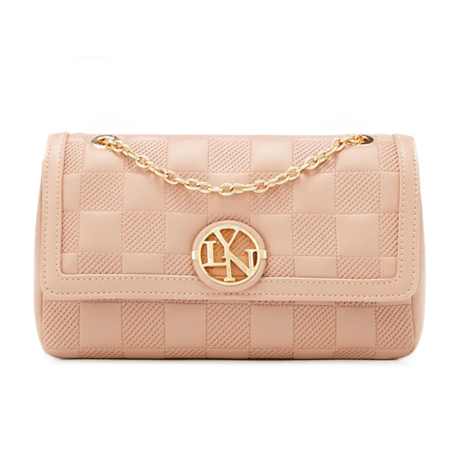 Túi Đeo Chéo Lyn Bristol S Crossbody Bags LL22SBF036 Màu Hồng Nude