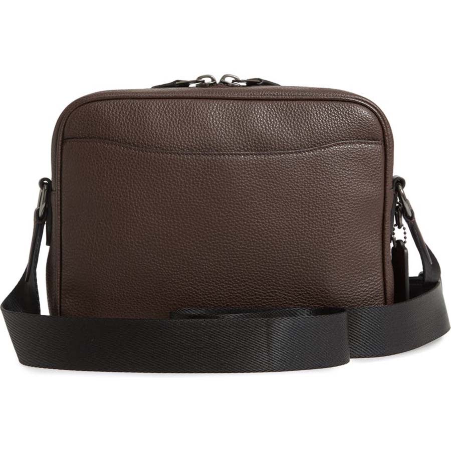 Túi Đeo Chéo Coach Nam Men Metropolitan Leather Messenger Bag Màu Nâu