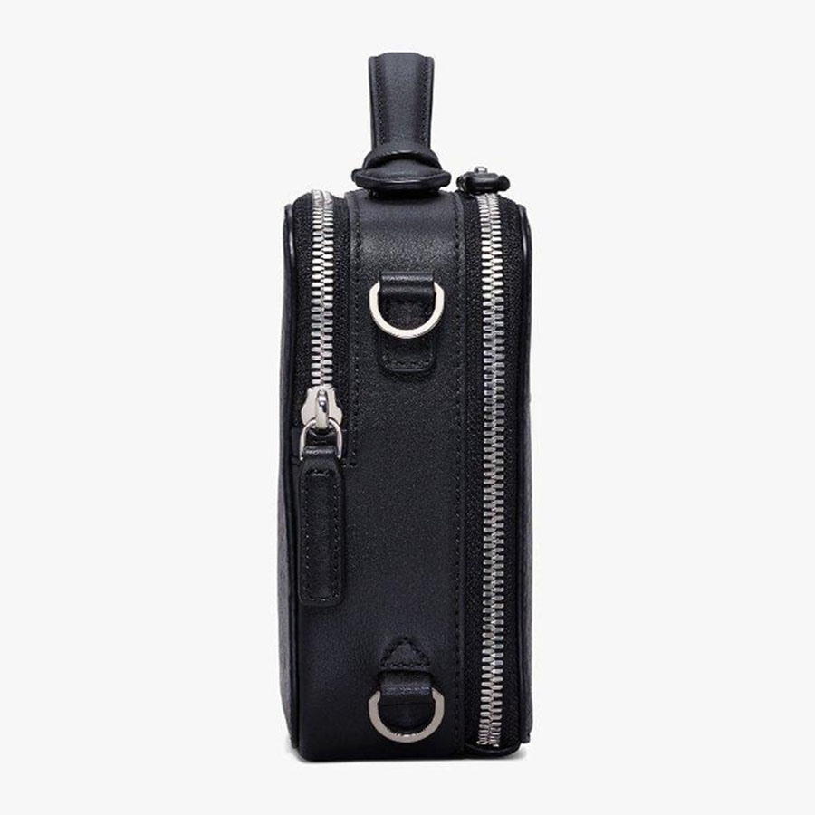 Túi Đeo Chéo MCM Klassik Crossbody In Visetos MMRAAKC05BK001 Màu Đen