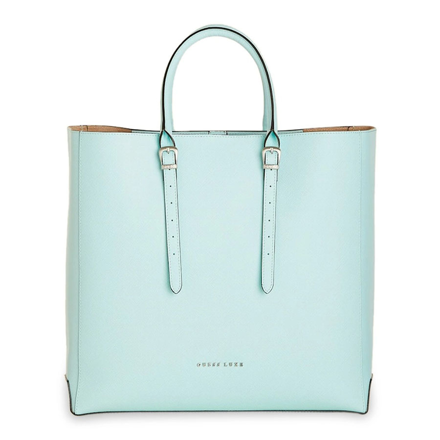 Túi Tote Guess HWLLUX_L1304_SKY Màu Xanh Nhạt