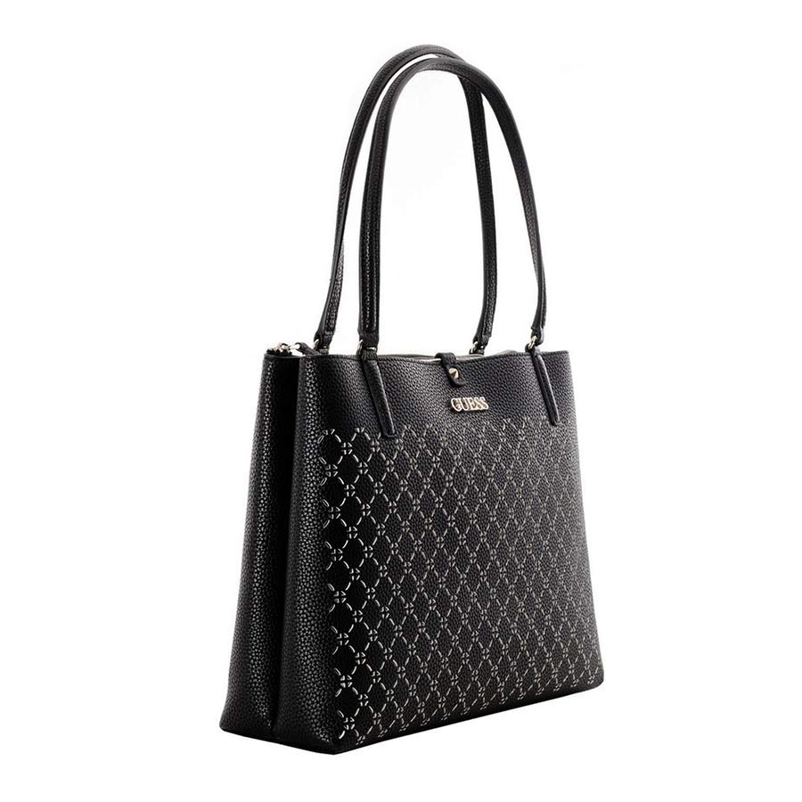 Túi Tote Guess AMARA-HWXG84-93100_BLA-DIS Màu Đen