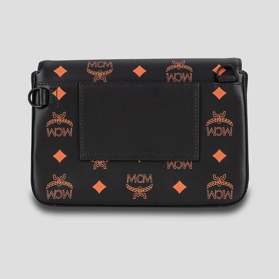 Túi Đeo Chéo MCM Color Splash Logo Crossbody MMRBASX05O9001 Màu Đen