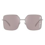 Kính Mát Miu Miu Pale Gold Metal Sunglasses MU 51YS 1BC03V Màu Hồng