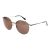 Kính Mát Nữ Balmain Round Metal Mirrored Sunglasses BL2529 01 Màu Nâu