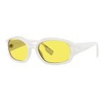 Kính Mát Burberry BE 4338 Milton 300785 White Sunglasses Màu Trắng