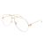 Kính Mắt Cận Cartier CT0116O 003 Màu Vàng