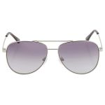 Kính Mát Unisex Calvin Klein Grey Gradient Pilot Sunglasses CK19133S 046 57 Màu Xám Bạc