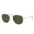Kính Mát Rayban Hexagonal Legend Green Classic G-15 Sunglasses RB3548 919631 54 Màu Xanh Green