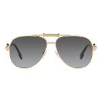 Kính Mát Versace Gray Gradient Pilot Unisex Sunglasses VE2236 100211 59 Màu Xám Vàng