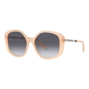 Kính Mát Nữ Tiffany & Co. Gray Gradient Irregular Ladies Sunglasses TF4192 82683C 54 Màu Xám Be