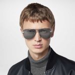 Kính Mát Nam Louis Vuitton LV Ash Glasses Z1262W Màu Bạc
