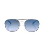 Kính Mát Guess Pilot Sunglasses GU5201 10X 56-17 Màu Xanh Gọng Bạc