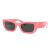Kính Mát Nữ Miu Miu Glimpse Rectangle Frame Sunglasses Màu Hồng