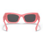 Kính Mát Nữ Miu Miu Glimpse Rectangle Frame Sunglasses Màu Hồng