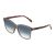 Kính Mát Givenchy Dark Blue Gradient Square Ladies Sunglasses GV 7108/S 0KB7/08 55 Màu Xanh Đen