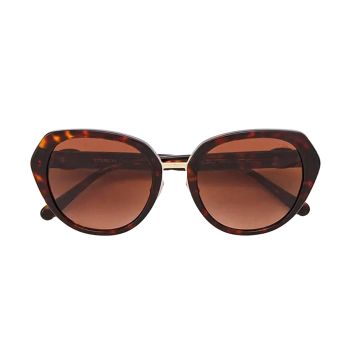 Kính Mát Coach Women Dark Tortoise Sunglasses HC8331-512013 55 Màu Nâu
