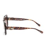 Kính Mát Coach Women Dark Tortoise Sunglasses HC8329U-512073 53 Màu Nâu