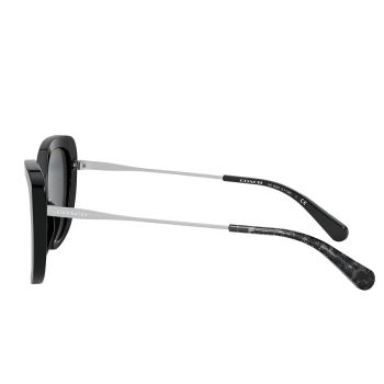 Kính Mát Coach Women Black Sunglasses HC8291-500287-54 Màu Đen