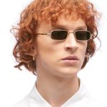 Kính Mát Kuboraum Mask Z18 GD Sunglasses Eyewear Màu Vàng Xanh