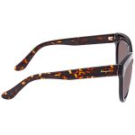 Kính Mát Salvatore Ferragamo Brown Gradient Cat Eye Sunglasses Black SF675S 001 55 Màu Nâu Đen