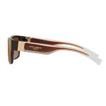 Kính Mát Dolce & Gabbana D&G Sunglasses DG 6149 32956H 56 Transparent Tobacco Màu Nâu
