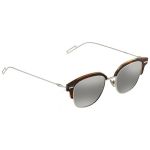 Kính Mát Dior Gray Silver Square Men's Sunglasses Diortensity 0KRZ 48 Màu Xám