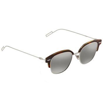 Kính Mát Dior Gray Silver Square Men's Sunglasses Diortensity 0KRZ 48 Màu Xám