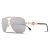 Kính Mát Versace Sunglasses Men's Gold Medusa Logo 2236 1252/6G Màu Xám Vàng Size 59