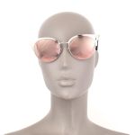 Kính Mát Dior Pink Diorama Mini Cat-Eye Sunglasses Mirrored Lens S8R/0J Màu Hồng