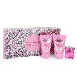 Set Nước Hoa Versace Bright Crystal Absolu 5ml + Sữa Tắm 25ml + Dưỡng Thể 25ml