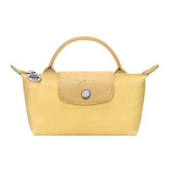 Túi Xách Tay Nữ Longchamp Le Pliage Pouch With Handle 34175HYQ001 Màu Vàng